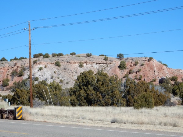 Ancha
          Formation overlying Galisteo Formation