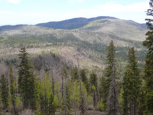 East caldera rim
