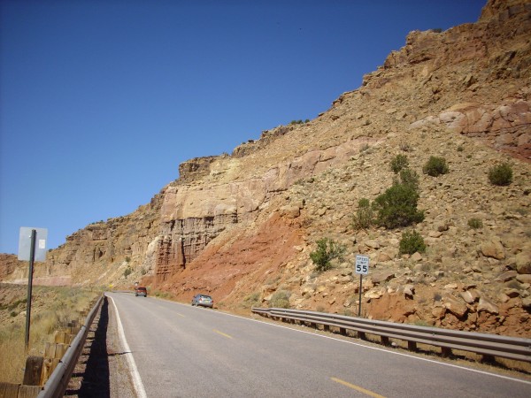 Permian and
        Triassic sedimentary beds