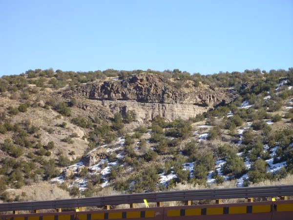 Cerros
          del Rio in lower Pueblo Canyon