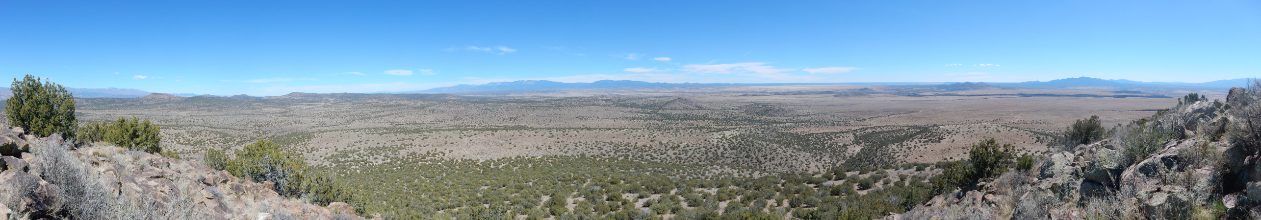 Cerros del
          Rio from Tetilla Peak