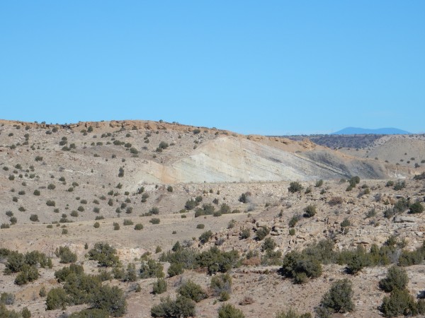Jackpile Member in
          Galisteo Dam spillway