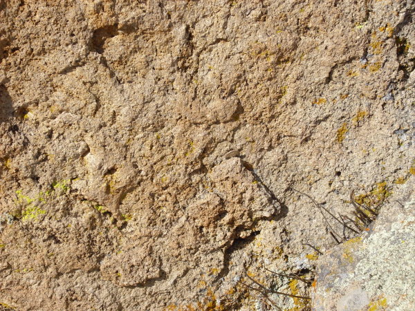 Cerro la Jara rhyolite up
        close