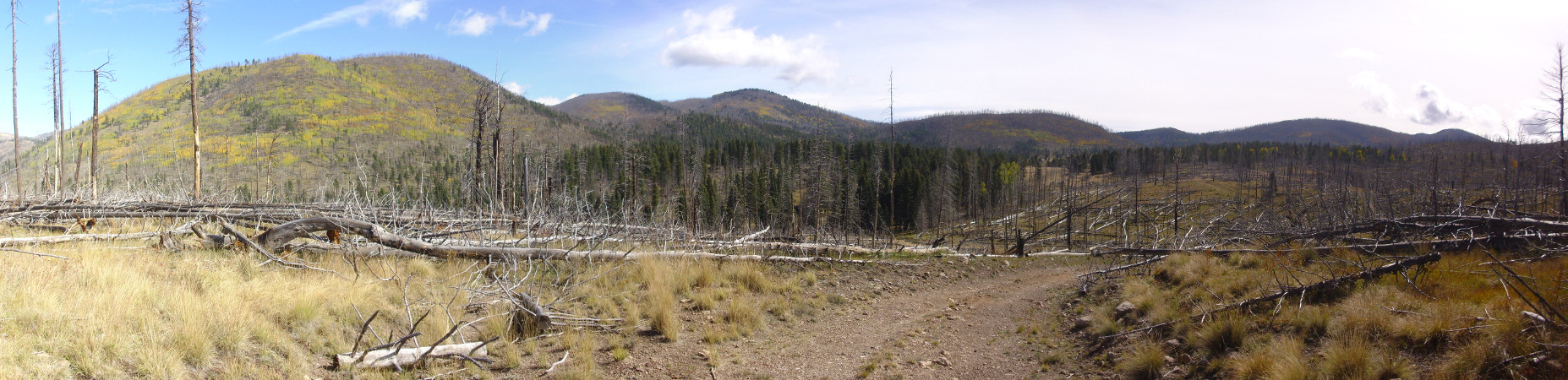 Northeast caldera rim
