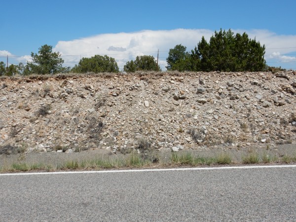 Ortiz Surface south of
          Los Cerillos