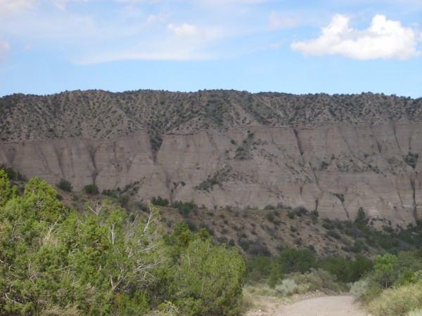 Cochiti
          Formation overlying Peralta Tuff