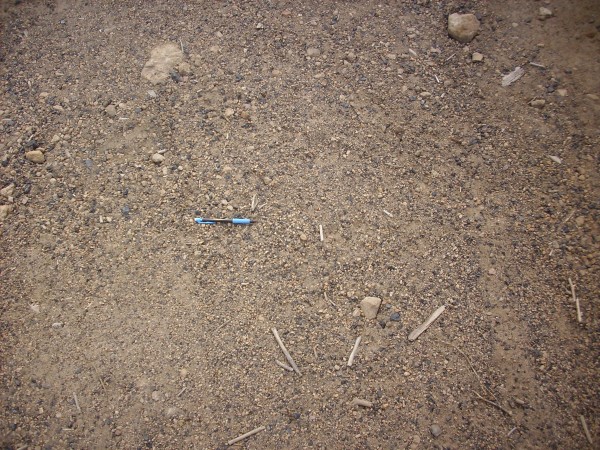 Obsidian and rhyolite clasts of Rabbit Mountain debris
          flow