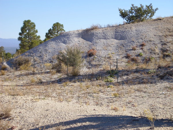 Guaje Pumice beds north of Guaje
          Canyon