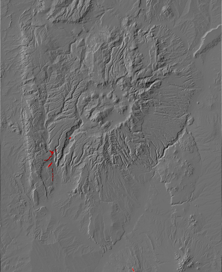 Map of Sandia Formation