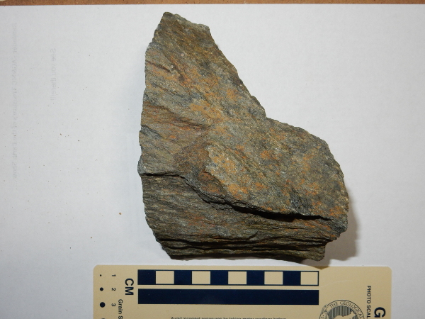 Shatter cones from Sangre de Cristo