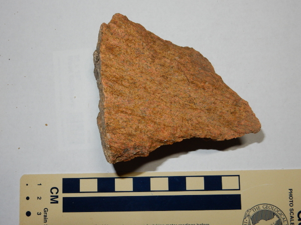 Shatter cones from Sangre de Cristo