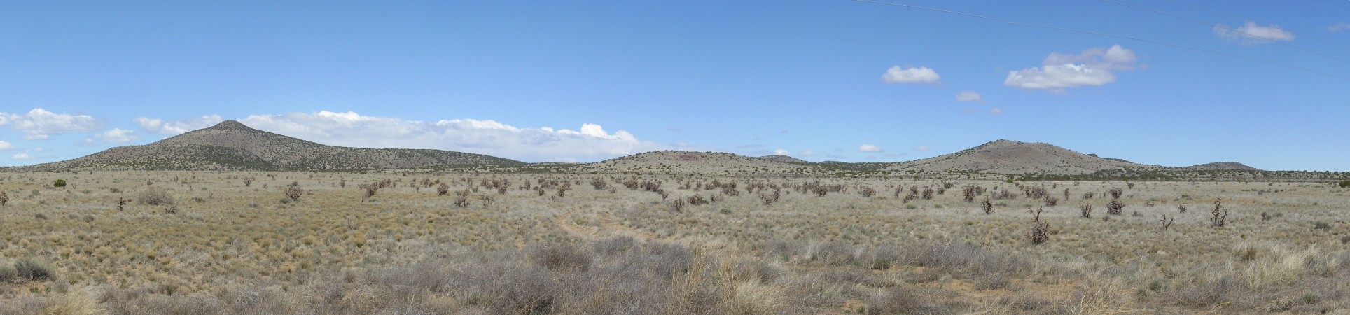 Panorama near
          Tetilla Peak