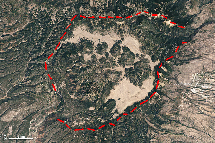 Valles Caldera rim