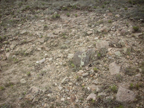 Clasts atop Warm Springs