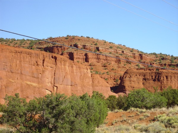 Yeso Group showing the two
        formations